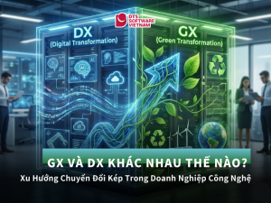 GX và DX Khác Nhau Thế Nào? Xu Hướng Chuyển Đổi Kép Trong Doanh Nghiệp Công Nghệ